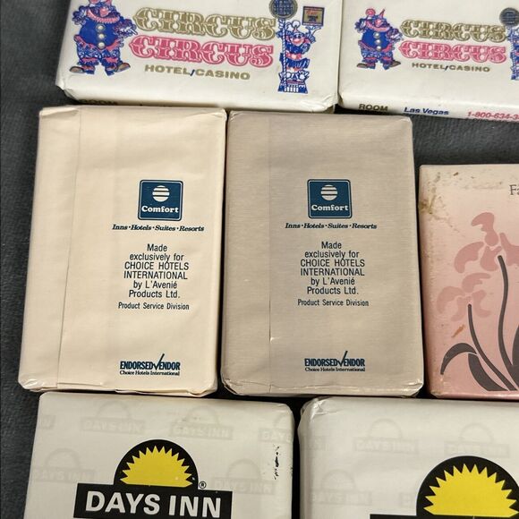 Vintage Huge Lot of Hotel Soap Bars Vegas Ivory Tone Dove Jergens Safeguard - Picture 5 of 8